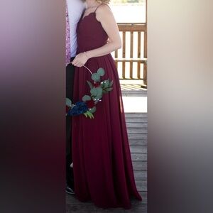 Azazie Cabernet Bridesmaids Dress